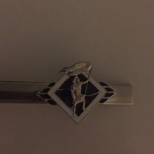 Tie clip with a emblem of captain moroni